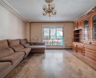 Living room of Flat for sale in Castrillón  with Heating, Parquet flooring and Terrace