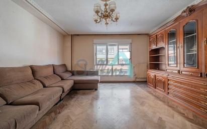 Living room of Flat for sale in Castrillón  with Heating, Parquet flooring and Terrace