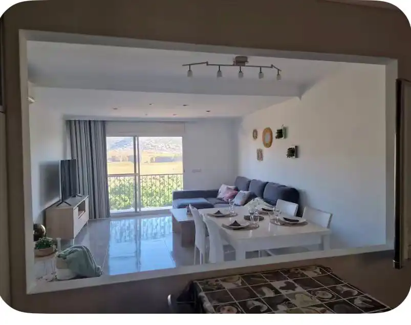 Dining room of Flat for sale in Roses  with Air Conditioner and Balcony