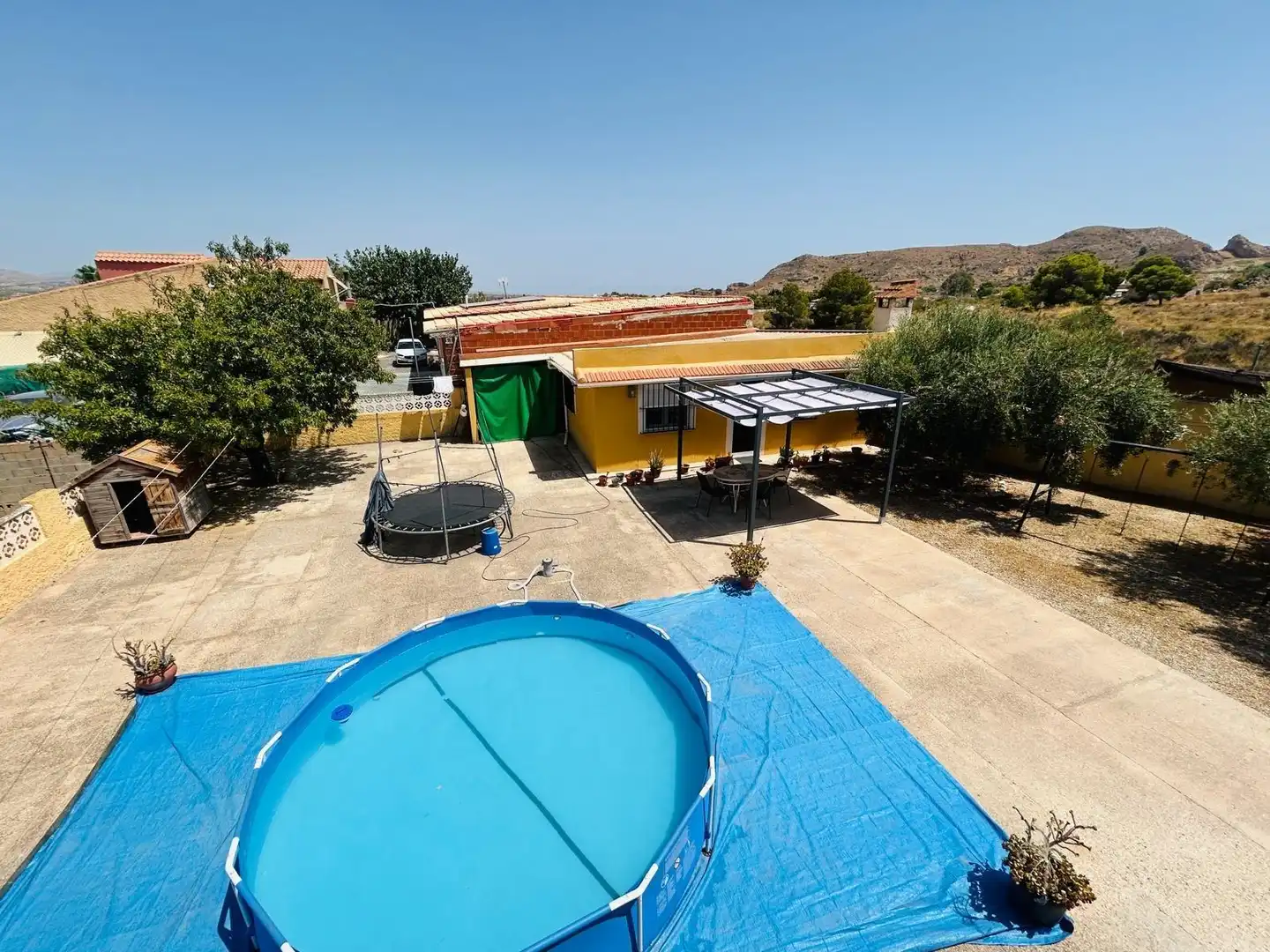 Piscina de Casa o xalet en venda en Alicante / Alacant amb Aire condicionat, Calefacció i Jardí privat