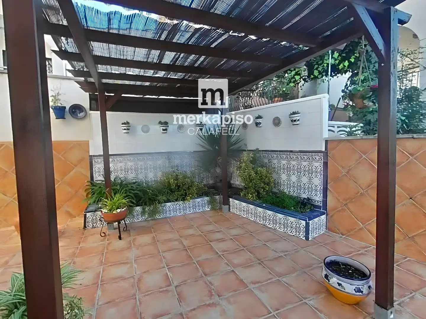Terraza de Casa adosada en venta en Cunit Residencial