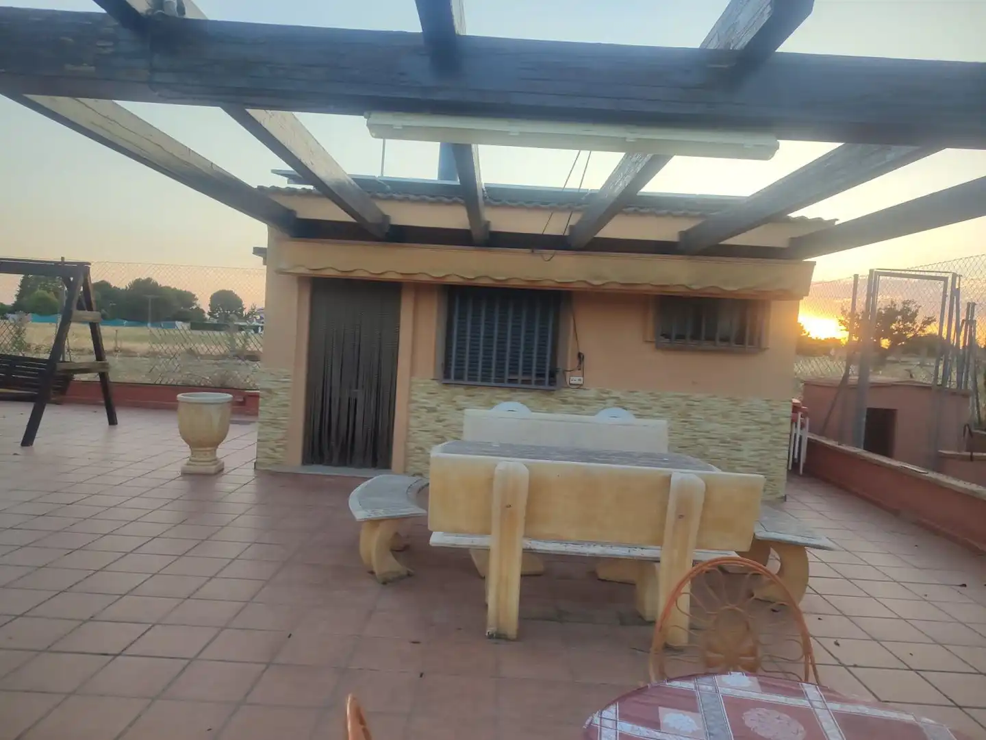 Terraza de Casa o chalet en venta en Albacete
