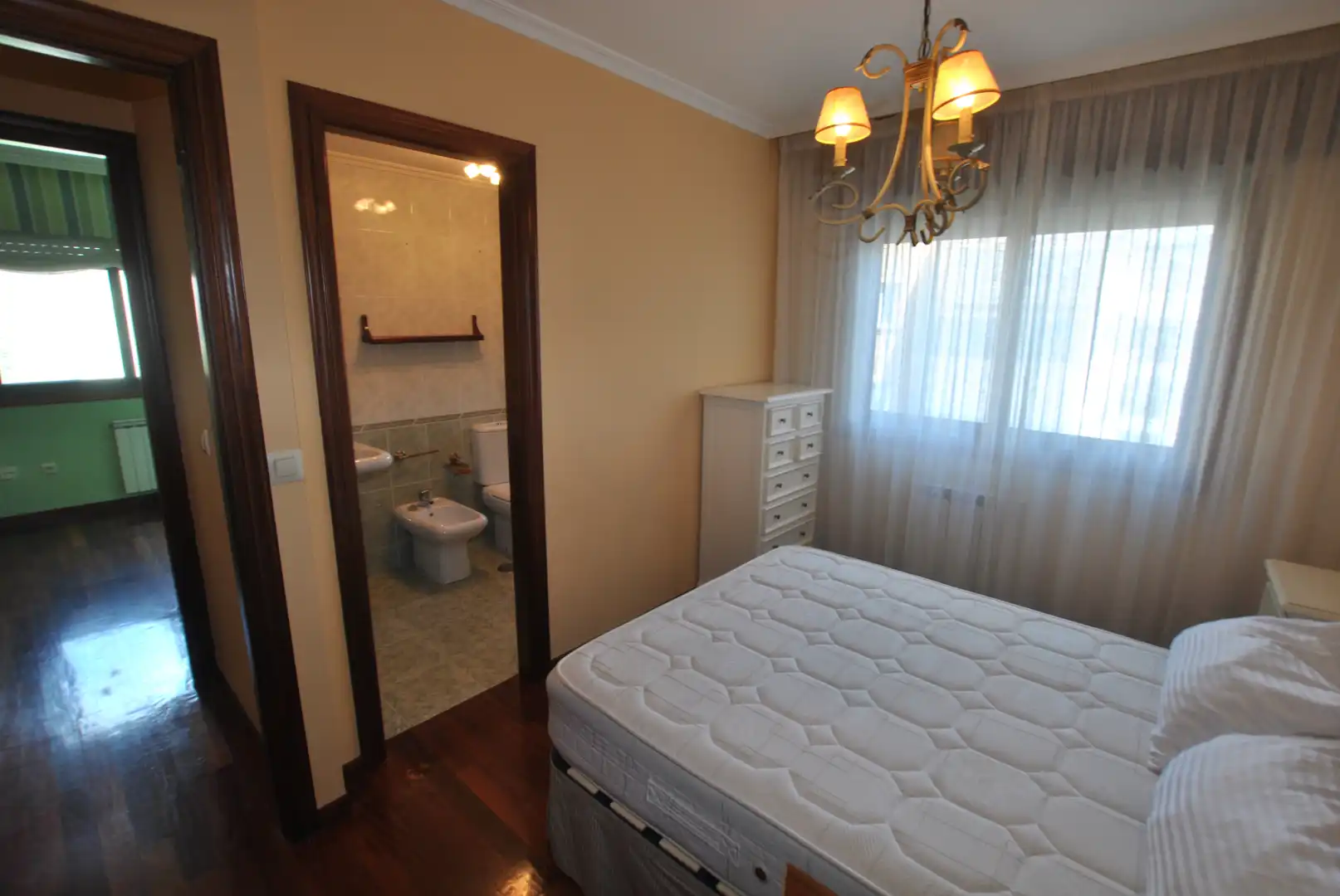 Bedroom of Flat for sale in Vigo   with Heating, Private garden and Parquet flooring
