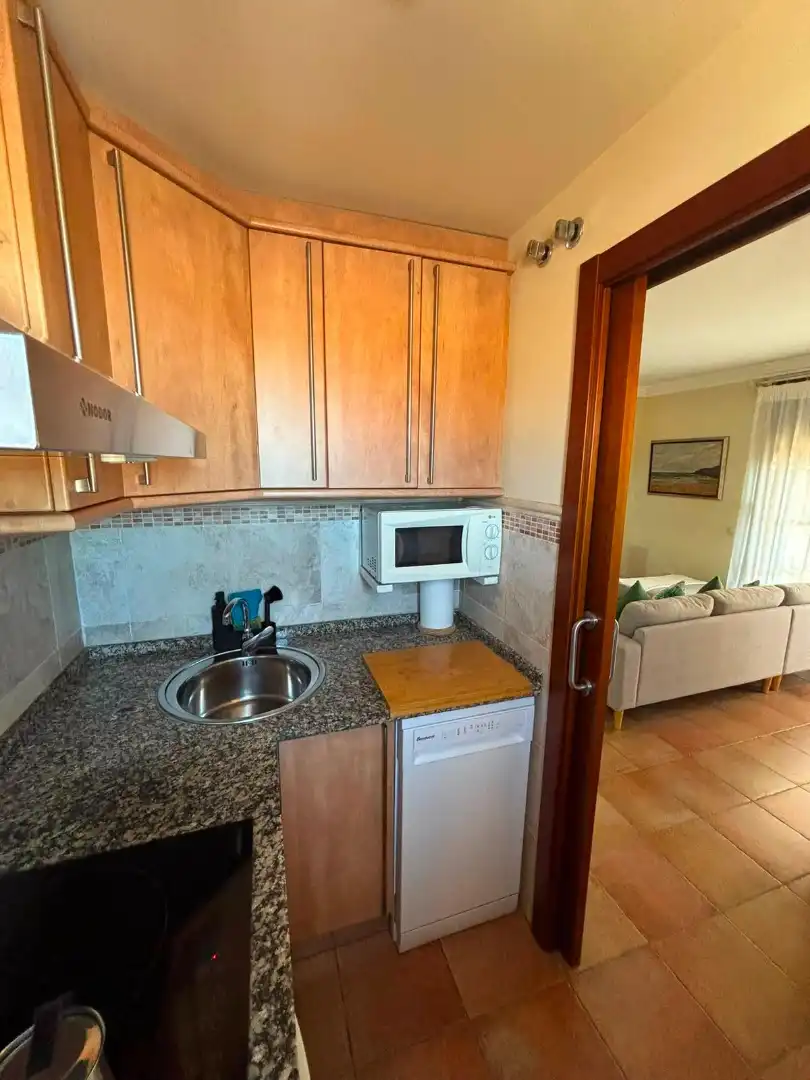 Kitchen of Flat for sale in Ayamonte  with Private garden, Terrace and Furnished