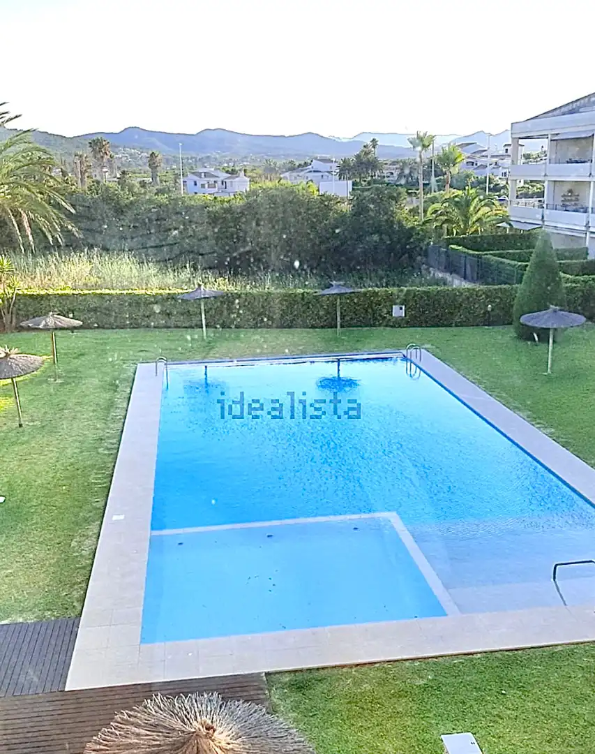 Piscina de Dúplex de alquiler en Jávea / Xàbia con Aire acondicionado, Calefacción y Amueblado