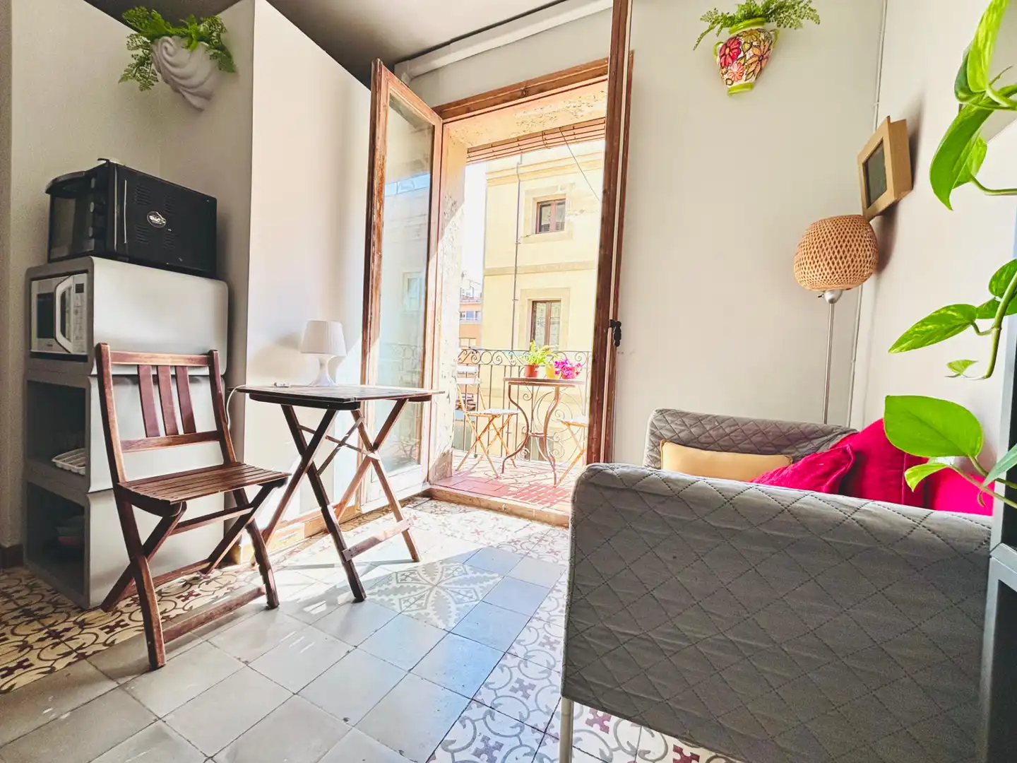 Terrasse von Wohnung zum Verkauf in Barcelona mit Klimaanlage, Heizung und Möbliert