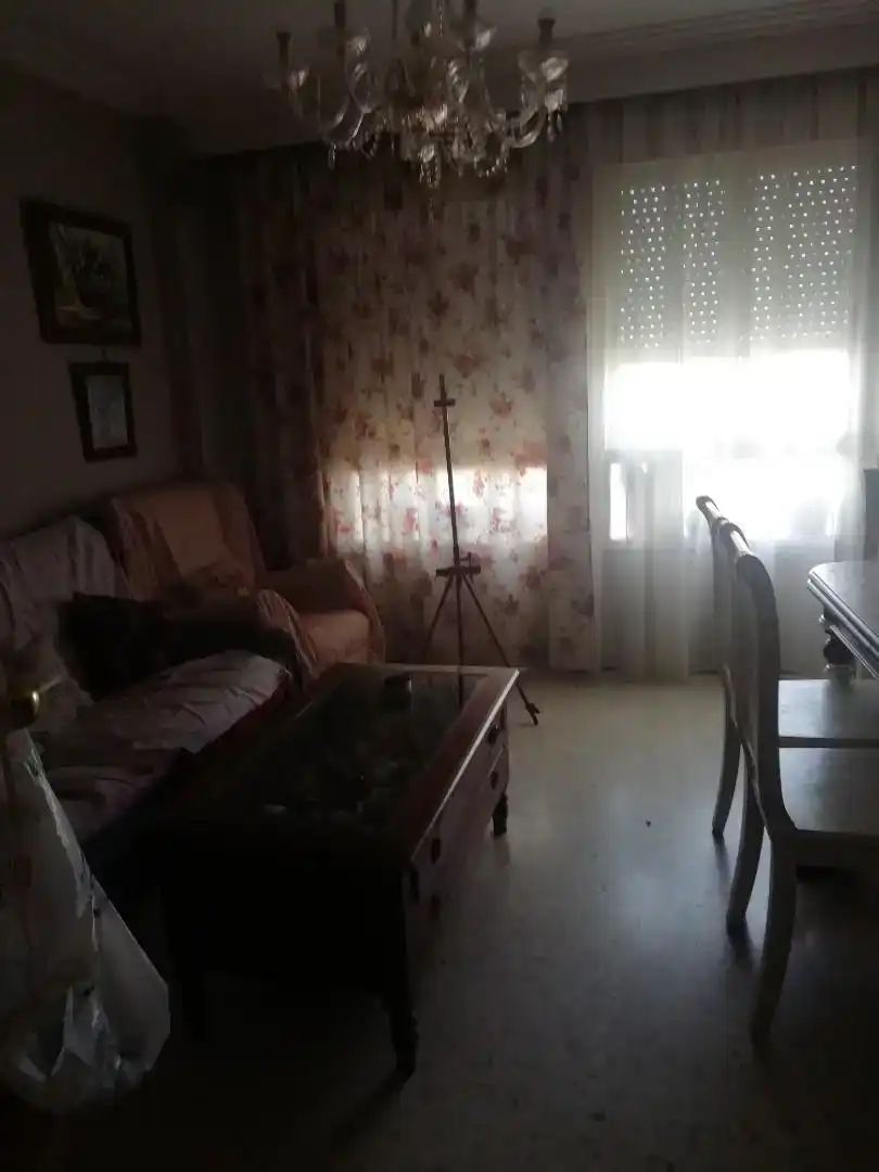 Sala de estar de Piso en venta en Algeciras con Parquet, Trastero y Amueblado