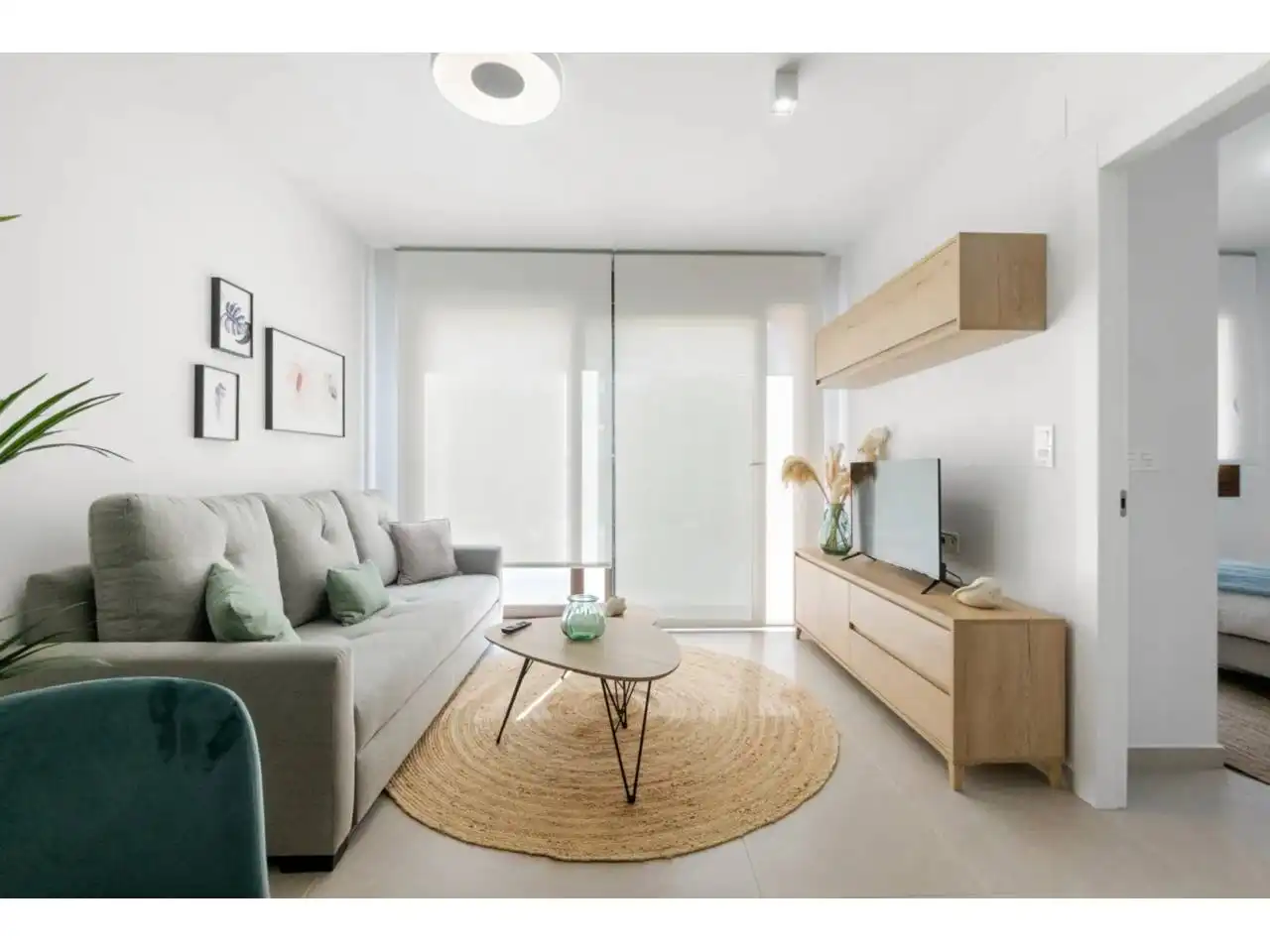 Sala d'estar de Casa o xalet en venda en Murcia amb Jardí privat