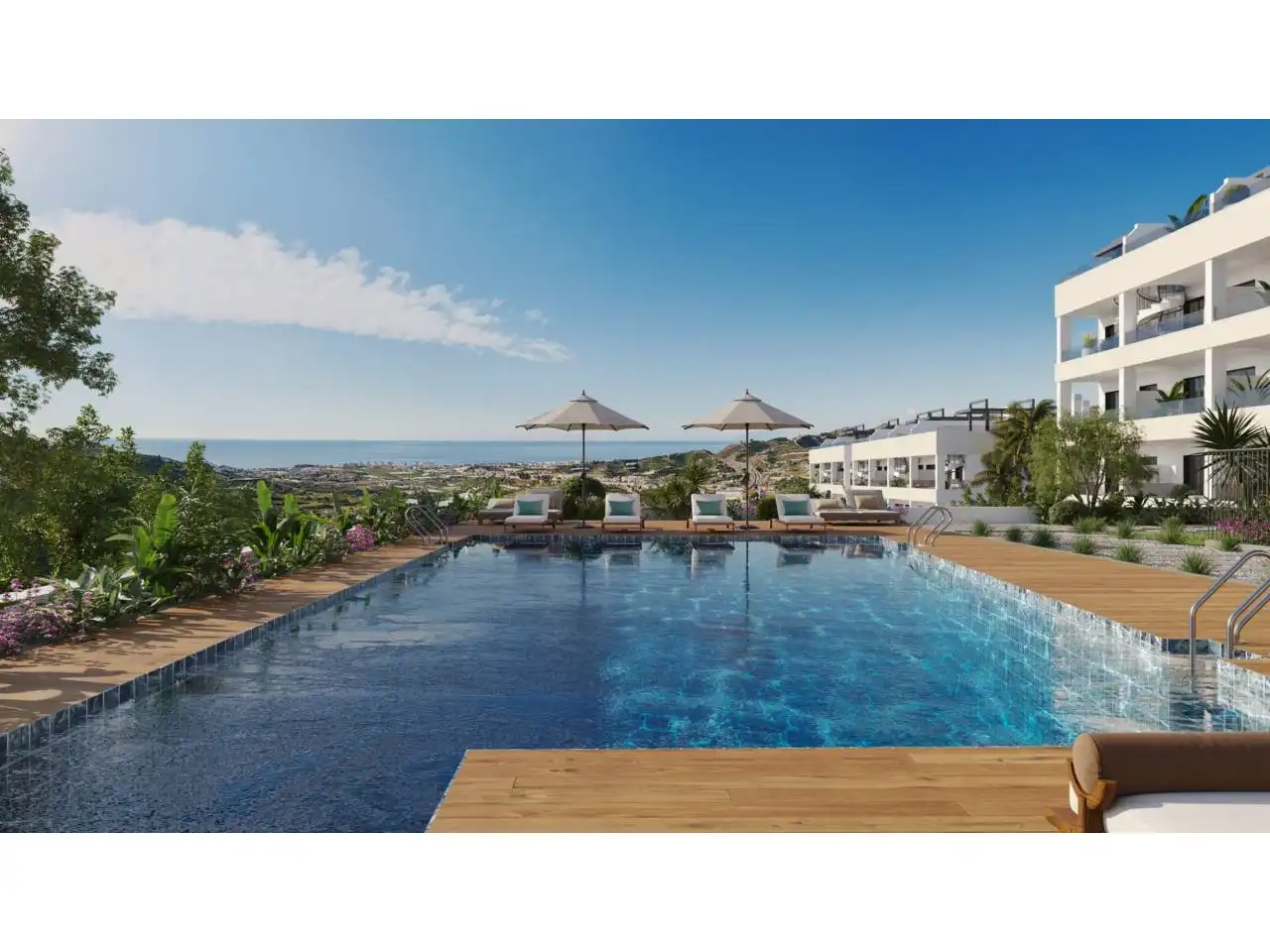 Swimming pool of Flat for sale in Torrox  with Terrace, Alarm and Community pool