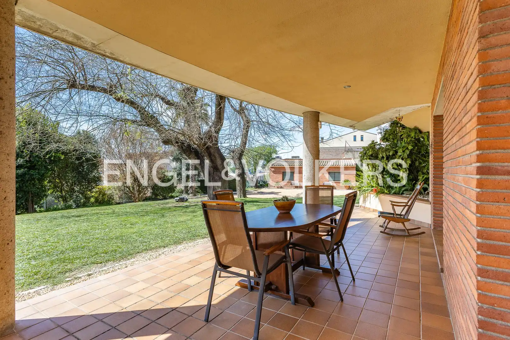 Terrassa de Casa o xalet en venda en Granollers amb Calefacció, Jardí privat i Terrassa