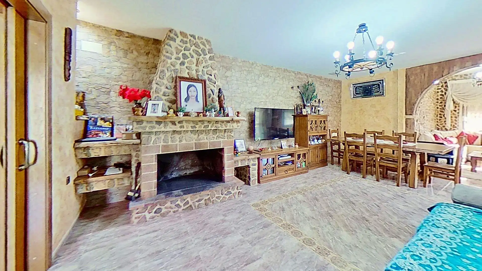 Sala de estar de Casa o chalet en venta en Cox con Terraza y Piscina