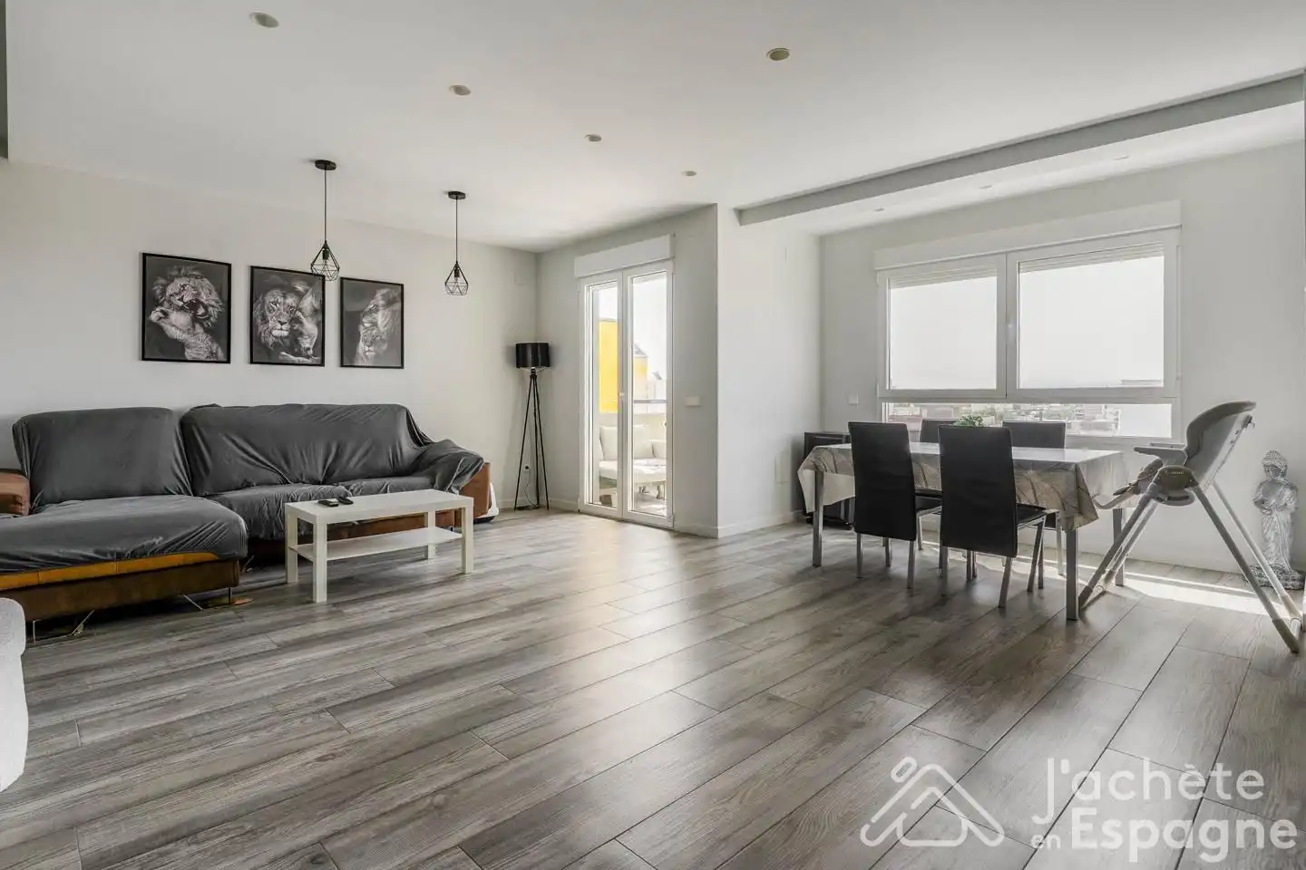 Sala d'estar de Pis en venda en L'Alcúdia amb Calefacció i Balcó