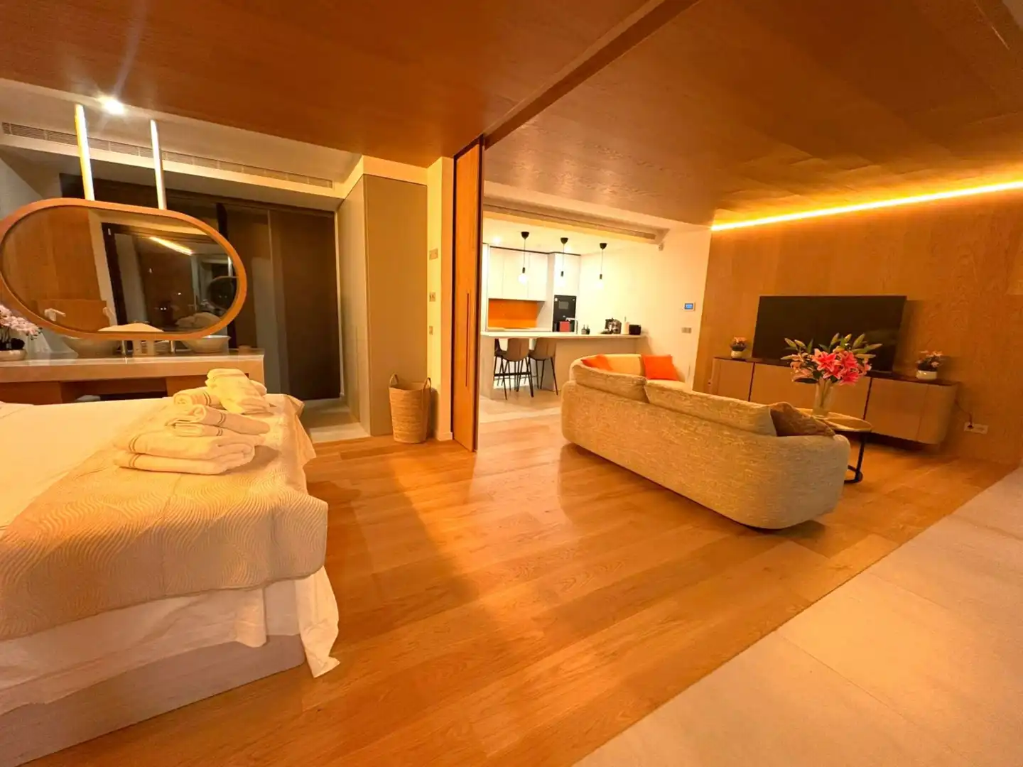 Sala d'estar de Apartament en venda en Fuengirola amb Aire condicionat, Terrassa i Traster