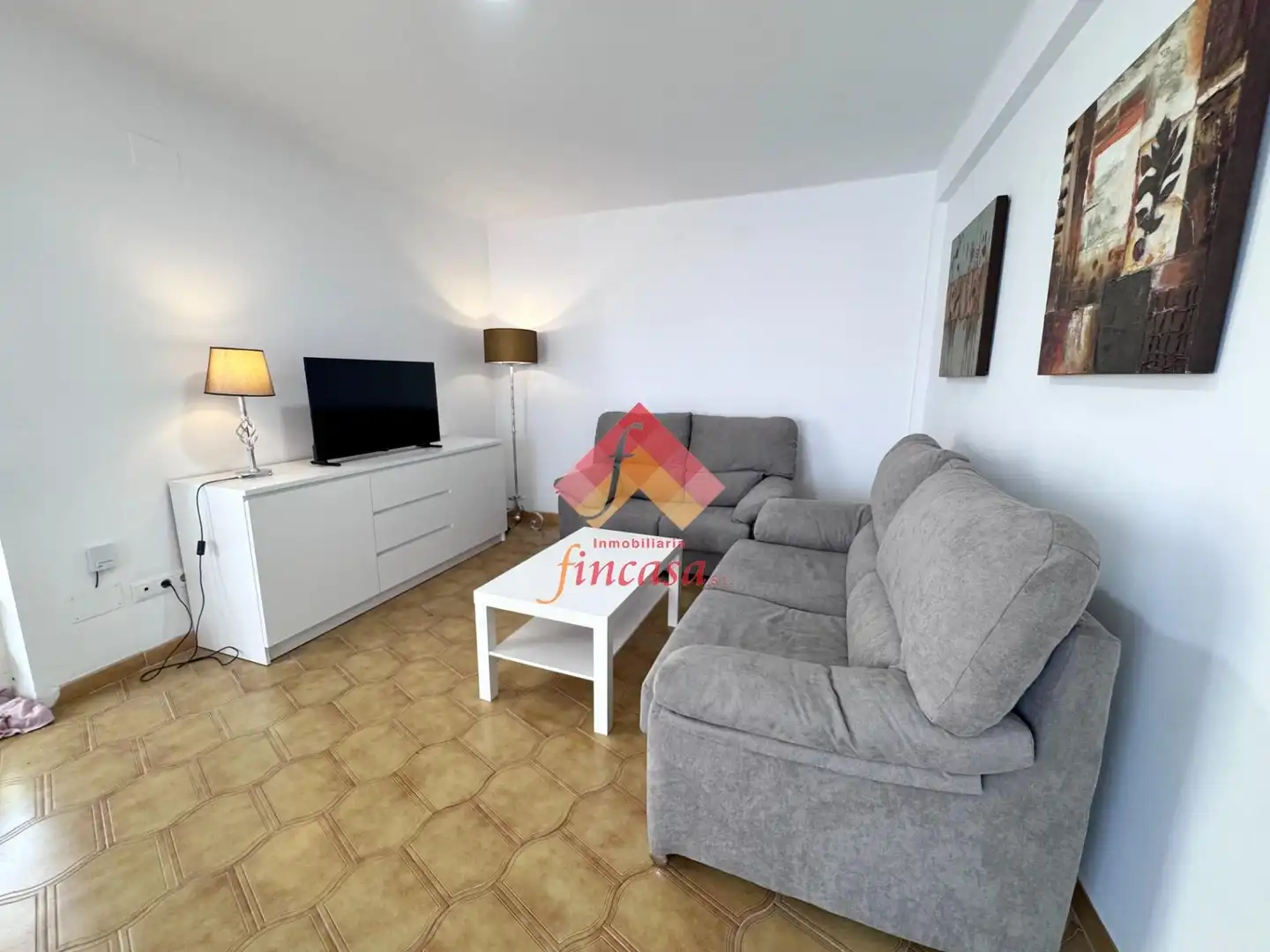 Wohnzimmer von Wohnung zur Miete in Ronda mit Terrasse und Möbliert