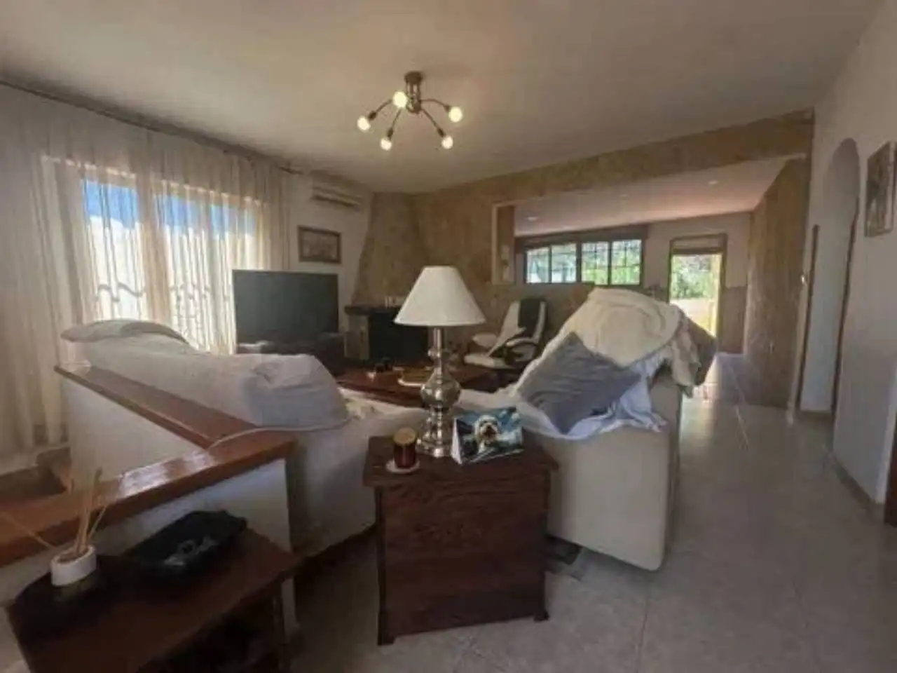 Sala de estar de Casa o chalet en venta en L'Alfàs del Pi con Terraza