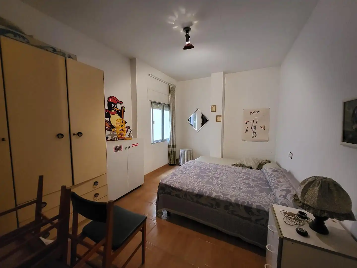 Dormitori de Casa o xalet en venda en El Picazo   amb Calefacció, Terrassa i Moblat