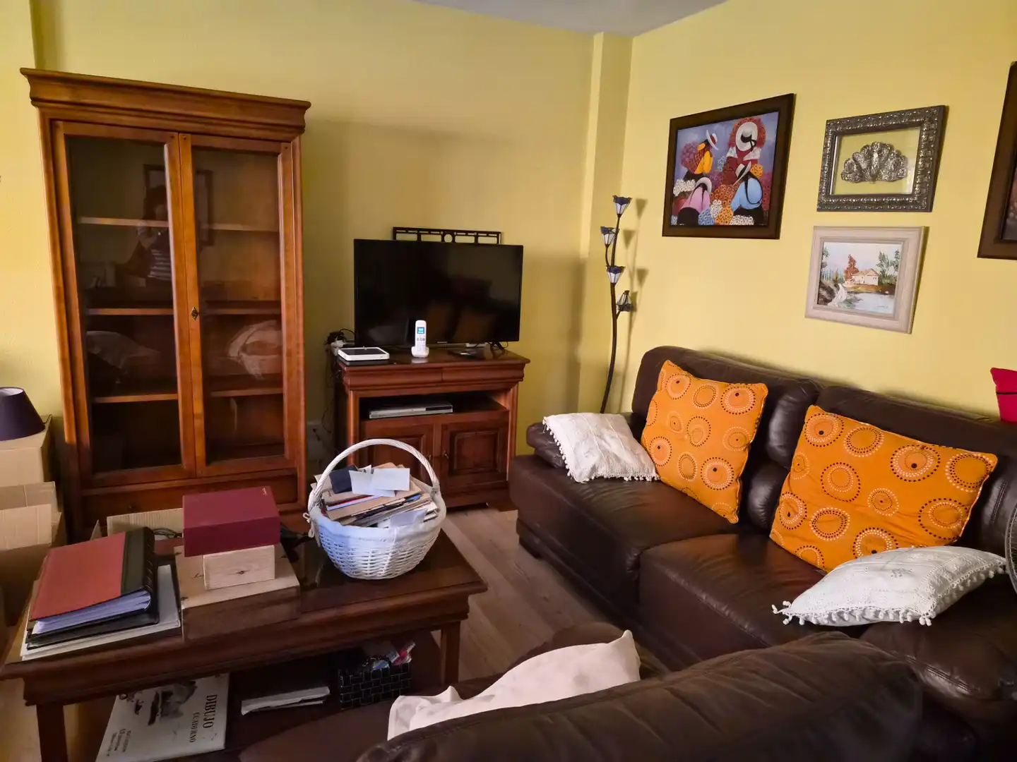 Sala d'estar de Casa o xalet en venda en Torrejón de Velasco