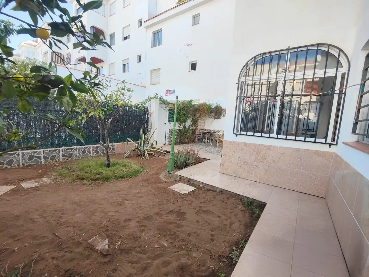 Jardín de Planta baja en venta en Arona con Jardín privado, Terraza y Amueblado