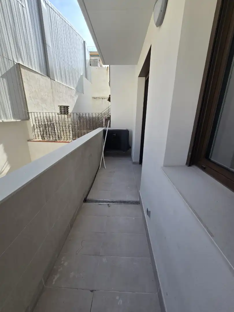 Balcony of Flat for rent in Calella  with Air Conditioner, Heating and Oven