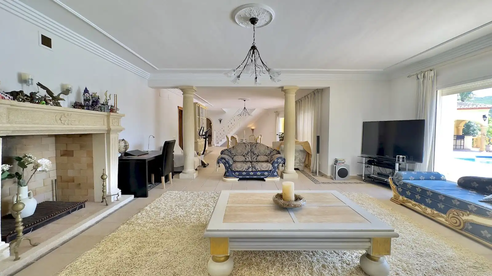 Living room of Houses for sale in Jávea / Xàbia  with Heating, Private garden and Terrace