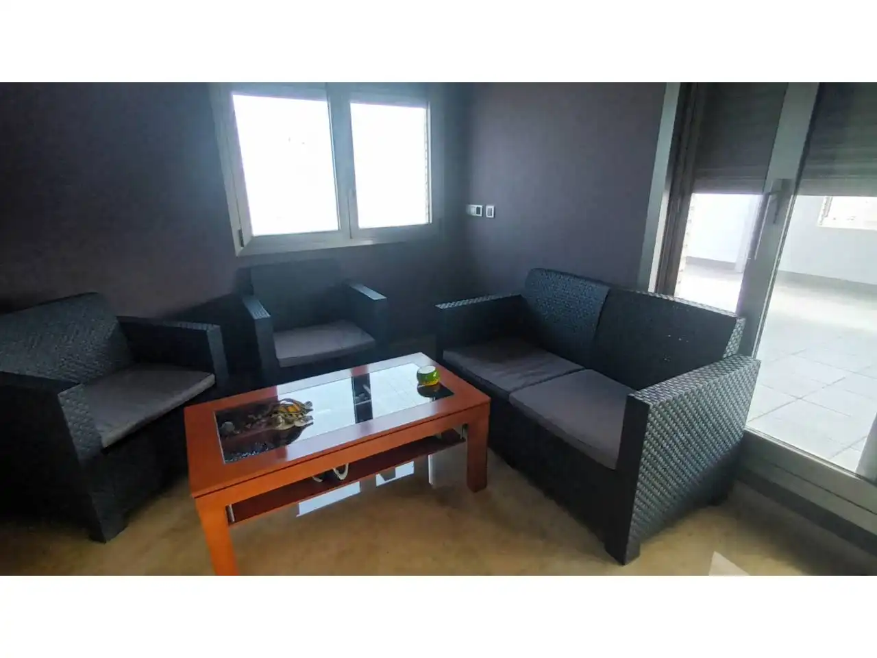 Sala d'estar de Pis en venda en Almazora / Almassora amb Aire condicionat, Terrassa i Traster