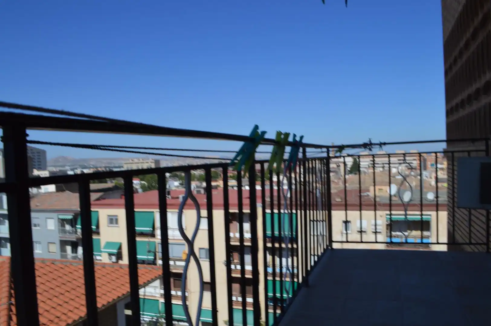 Balcony of Flat for rent in Granada  with Air Conditioner, Furnished and Balcony