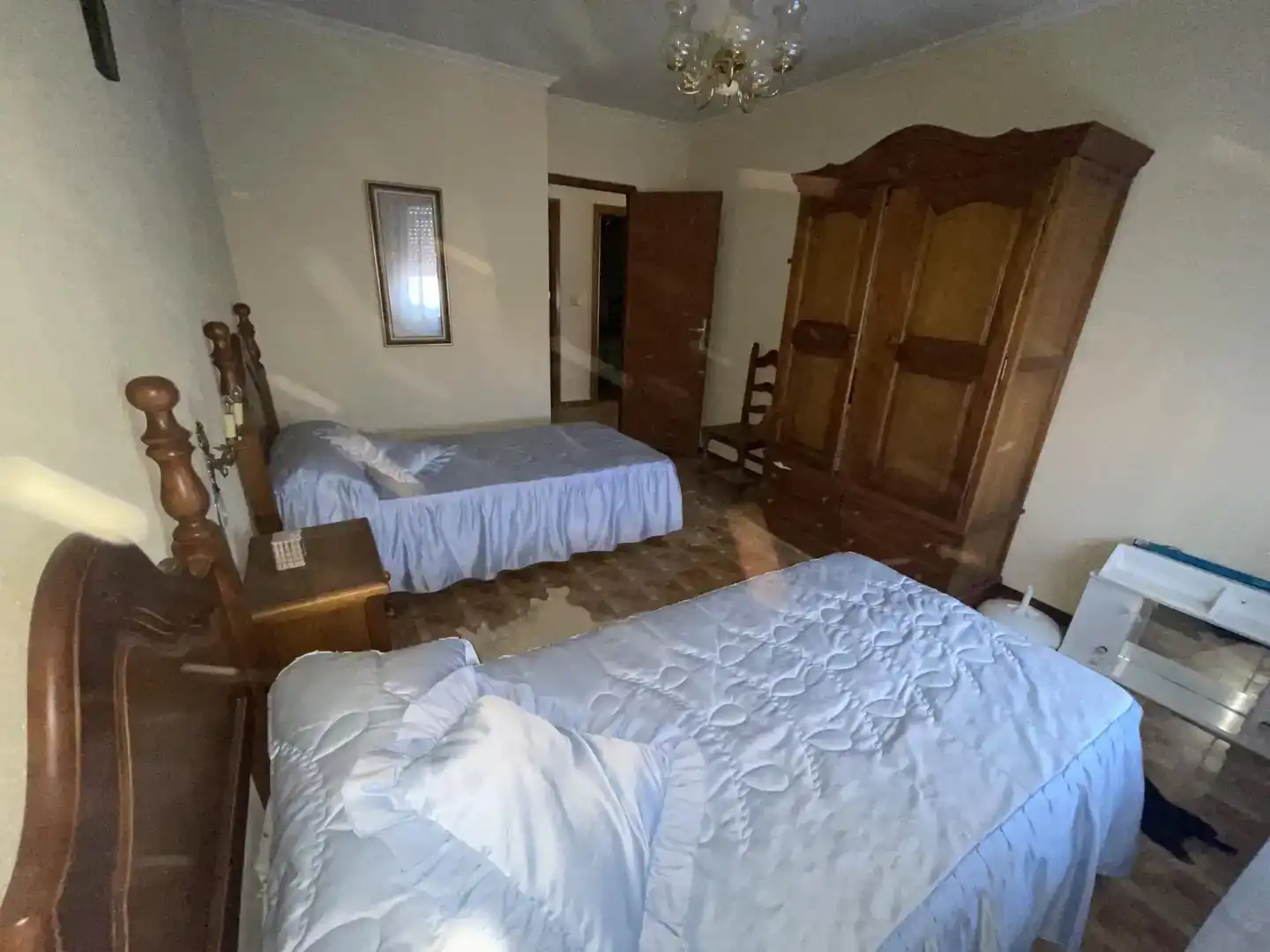 Dormitori de Casa adosada en venda en Viso del Marqués amb Traster, Moblat i Balcó