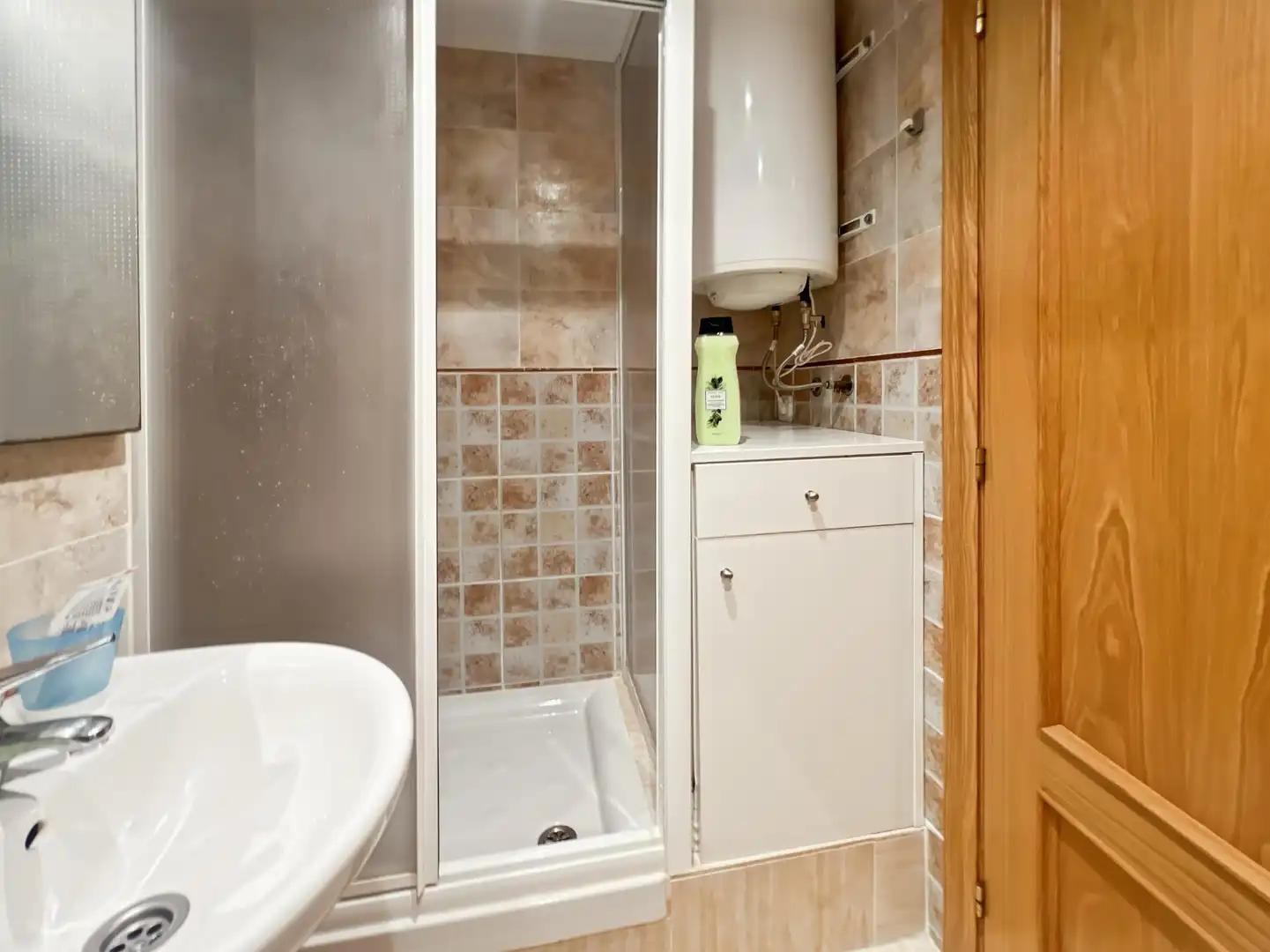 Baño de Apartamento en venta en Oropesa del Mar / Orpesa con Aire acondicionado, Calefacción y Jardín privado