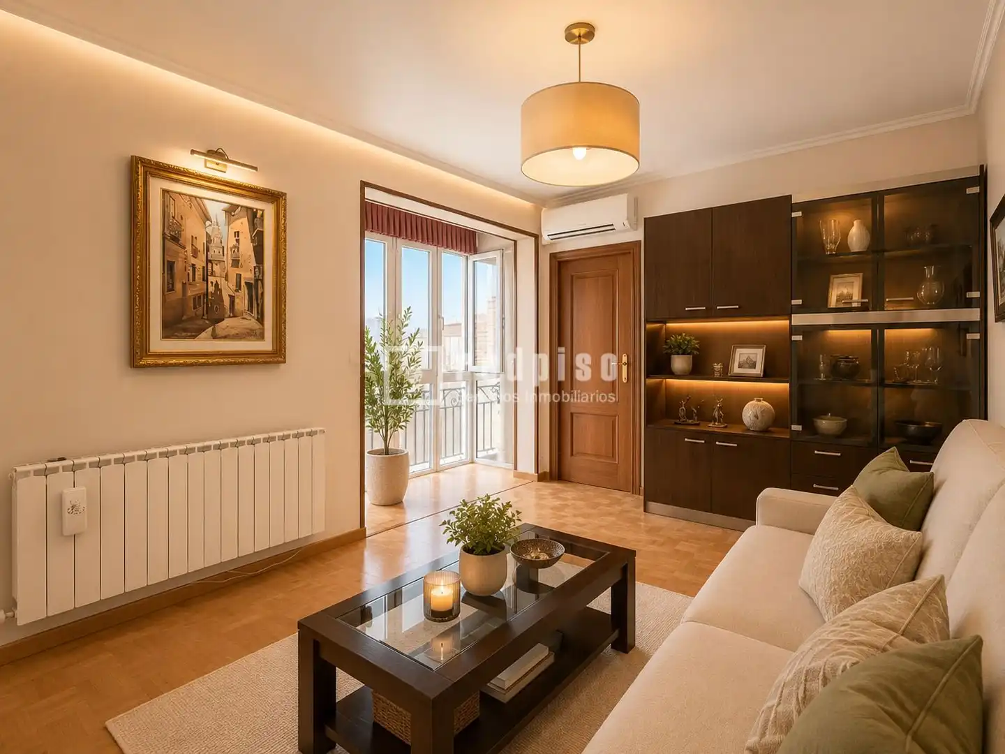 Living room of Flat for sale in Madrid