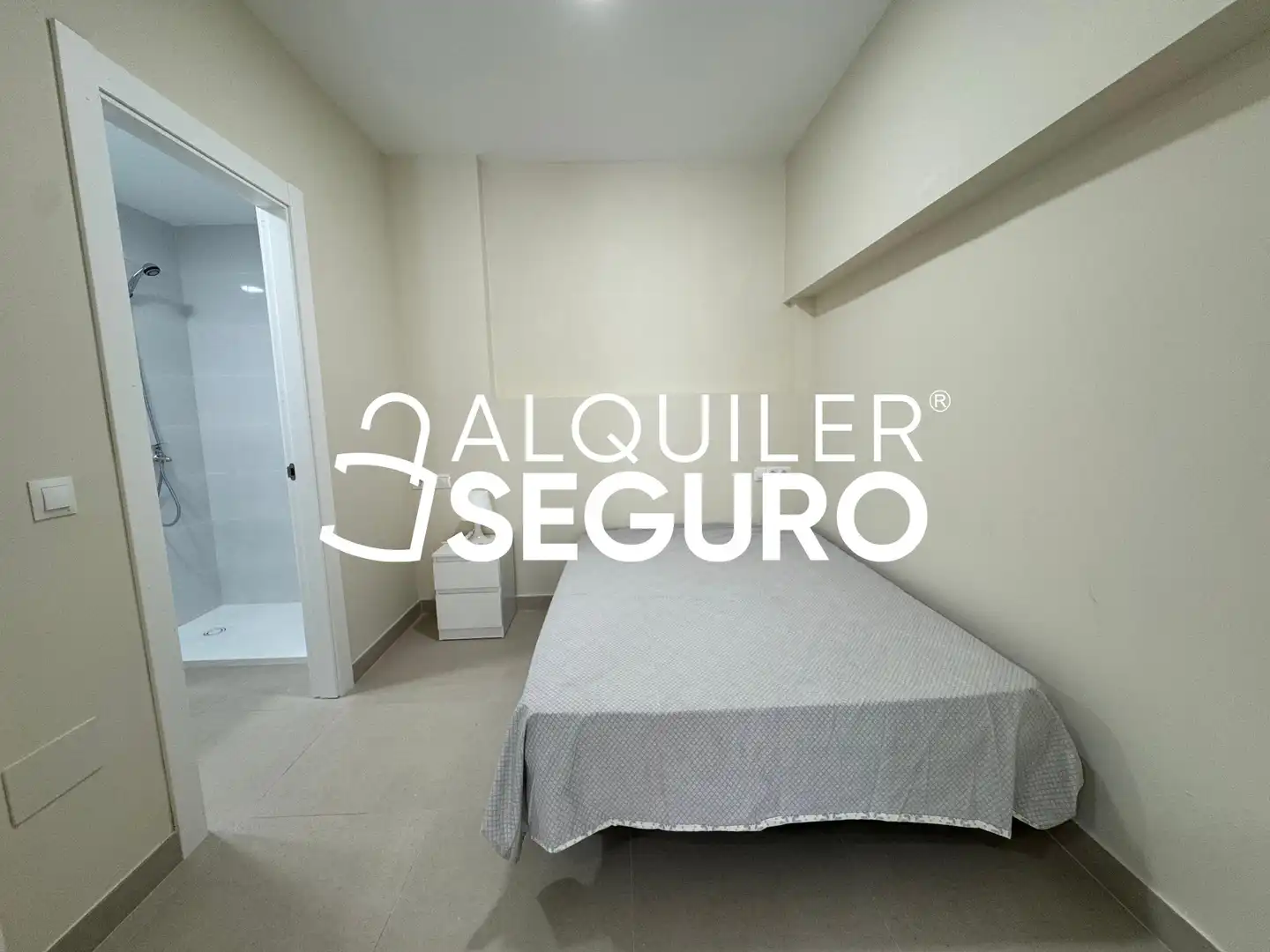 Dormitori de Estudi de lloguer en Málaga amb Aire condicionat