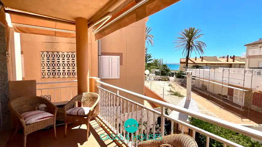 Exterior view of Flat for sale in La Manga del Mar Menor  with Air Conditioner, Terrace and Furnished