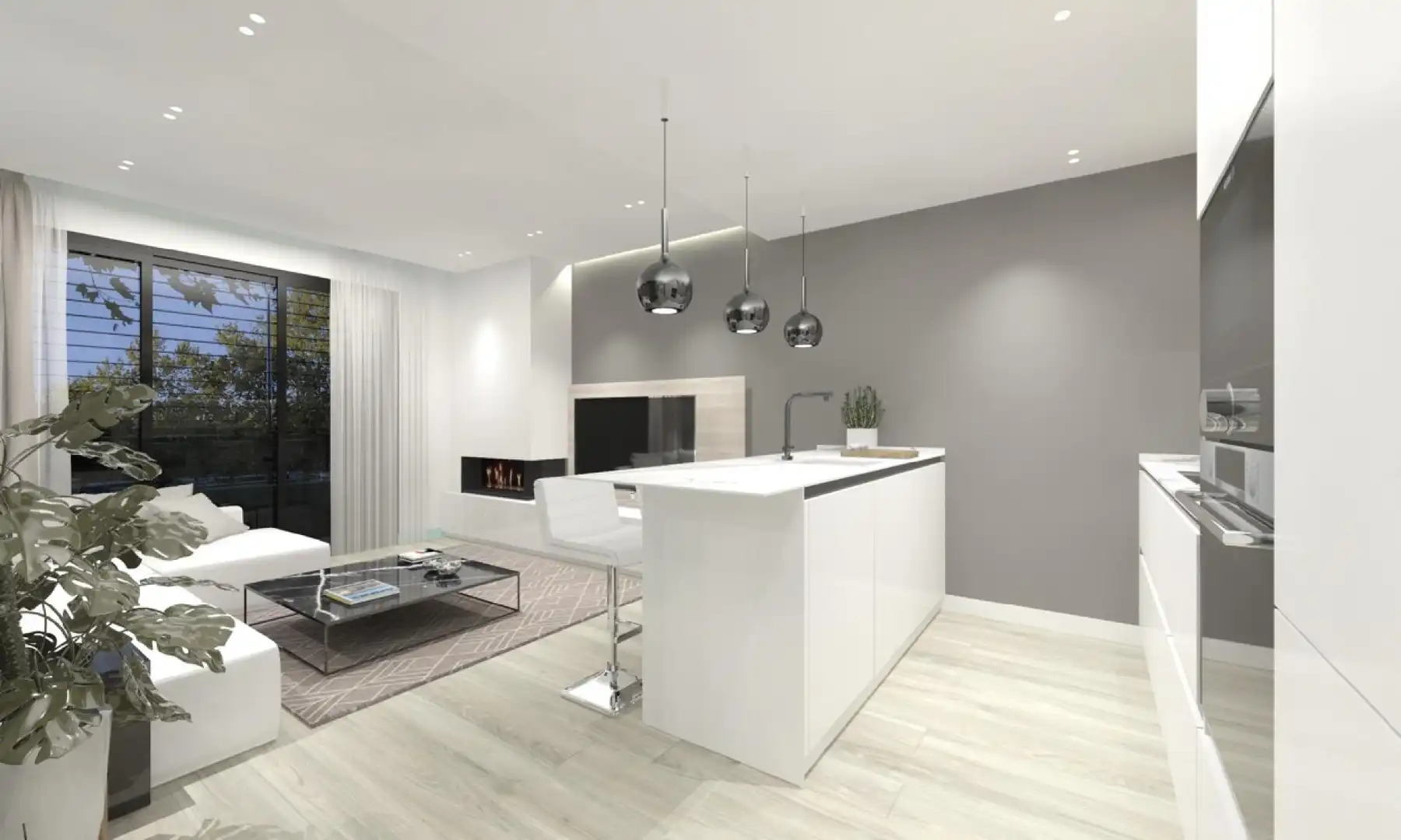 Living room of Duplexes for sale in Sant Boi de Llobregat  with Heating, Private garden and Terrace