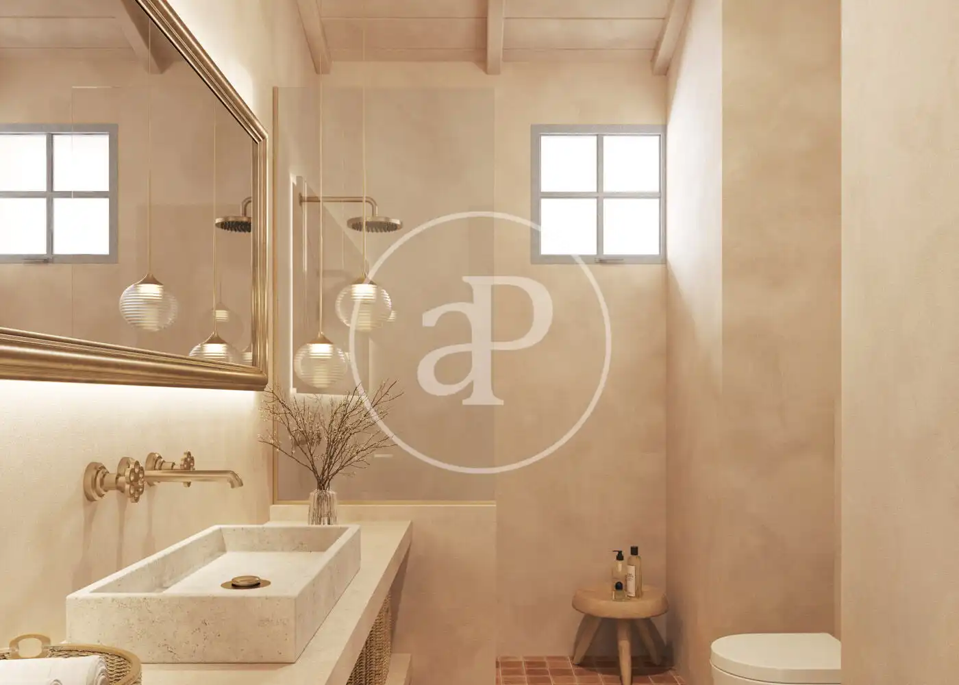 Baño de Casa o chalet en venta en Gualta con Calefacción, Jardín privado y Terraza