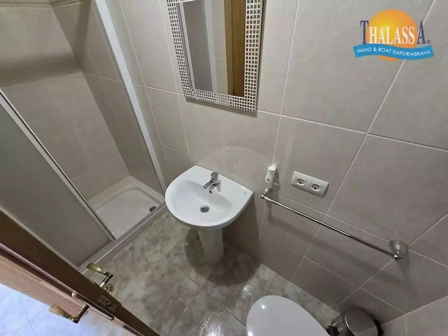 Baño de Casa o chalet en venta en Pau con Aire acondicionado, Calefacción y Jardín privado
