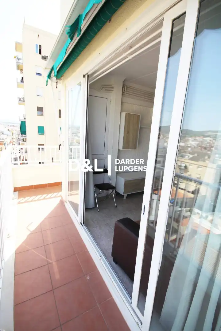 Balcony of Flat for sale in Vilanova i la Geltrú  with Air Conditioner, Heating and Storage room