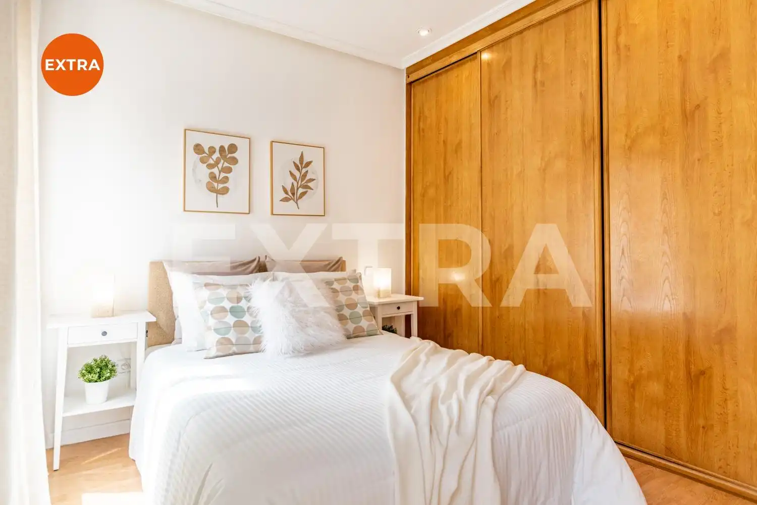 Schlafzimmer von Wohnung zum Verkauf in Madrid mit Klimaanlage, Heizung und Balkon