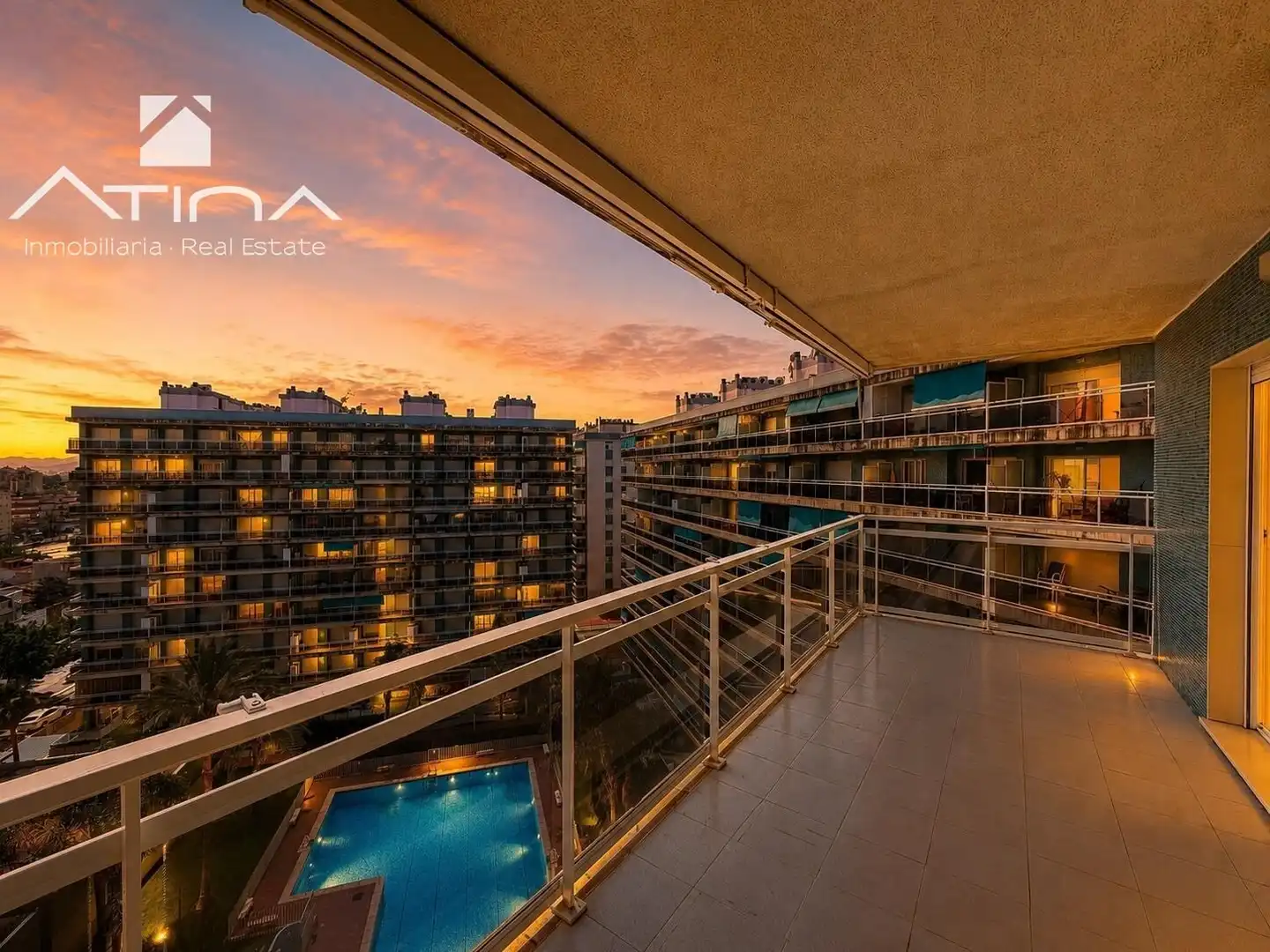 Terraza de Apartamento en venta en Gandia con Aire acondicionado, Jardín privado y Terraza
