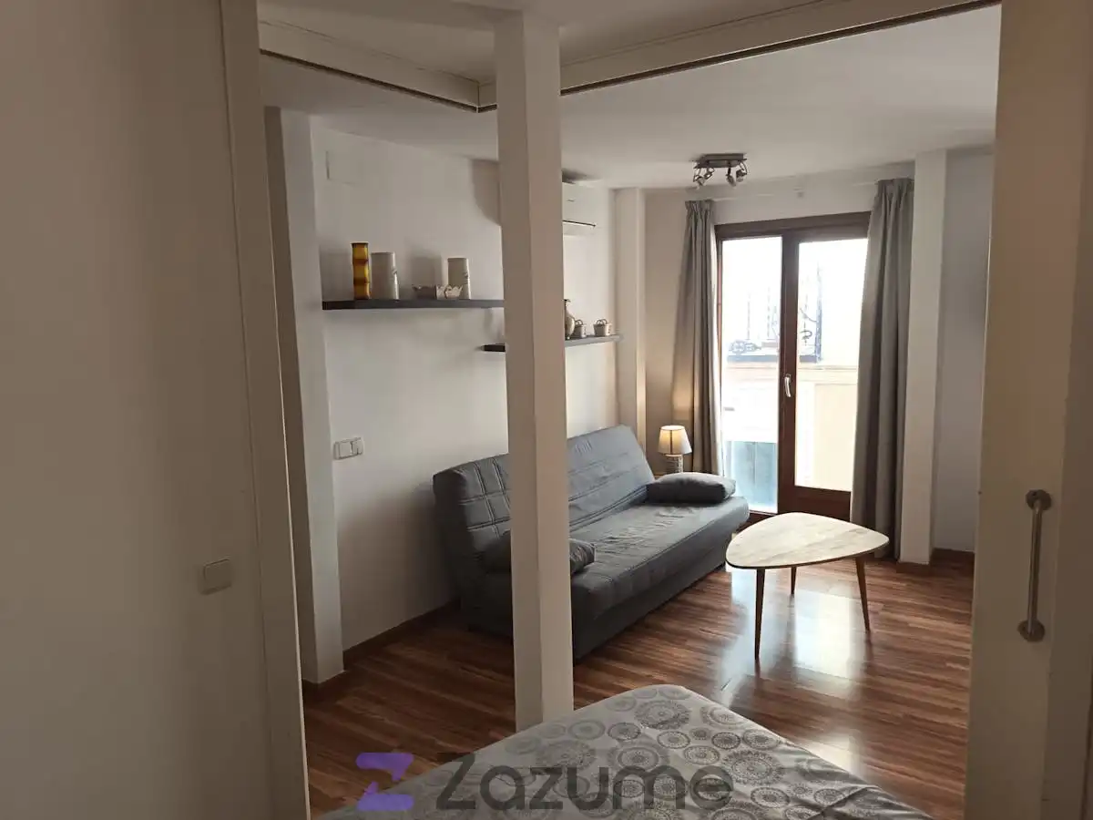 Wohnzimmer von Wohnung zur Miete in Toledo mit Klimaanlage, Heizung und Parkett