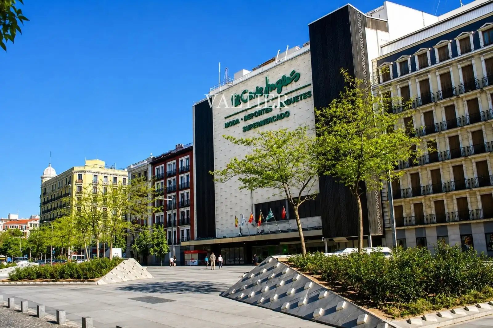 Exterior view of Flat for rent in Madrid  with Air Conditioner