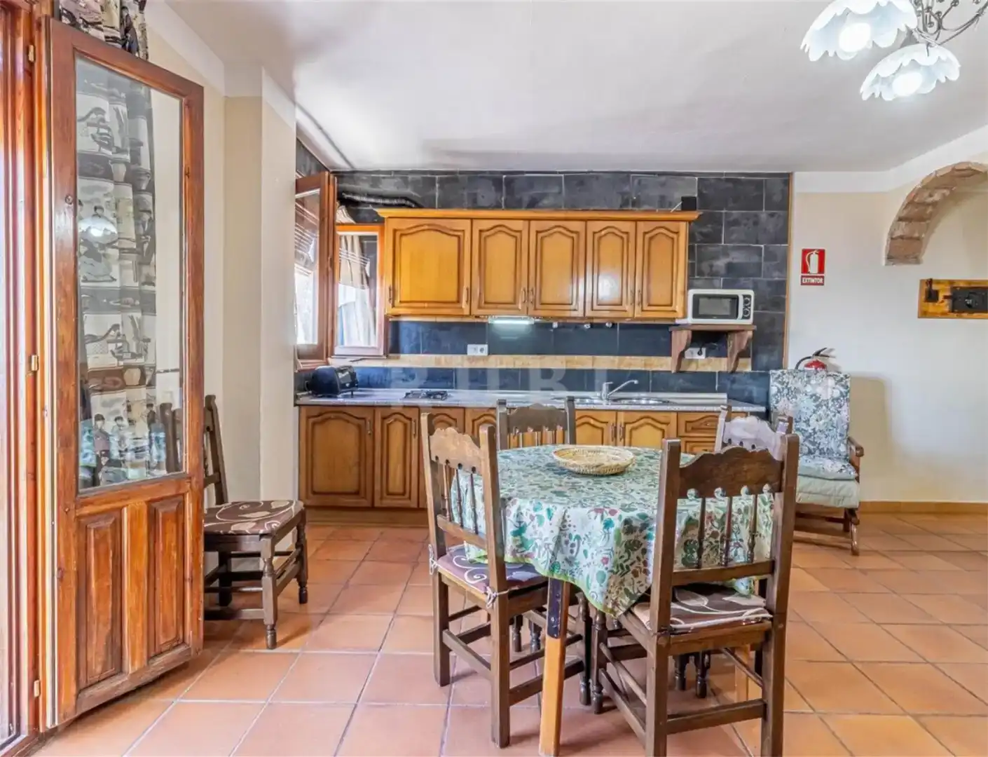 Kitchen of Apartments for sale in Bubión  with Private garden, Swimming Pool and Furnished