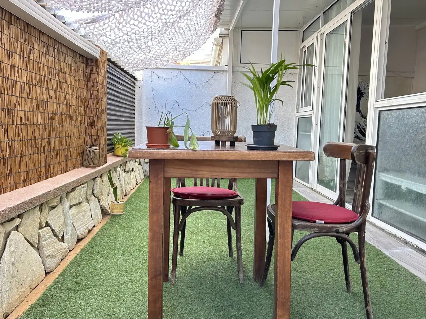Terrasse von Wohnung zum Verkauf in El Vendrell mit Heizung, Privatgarten und Parkett