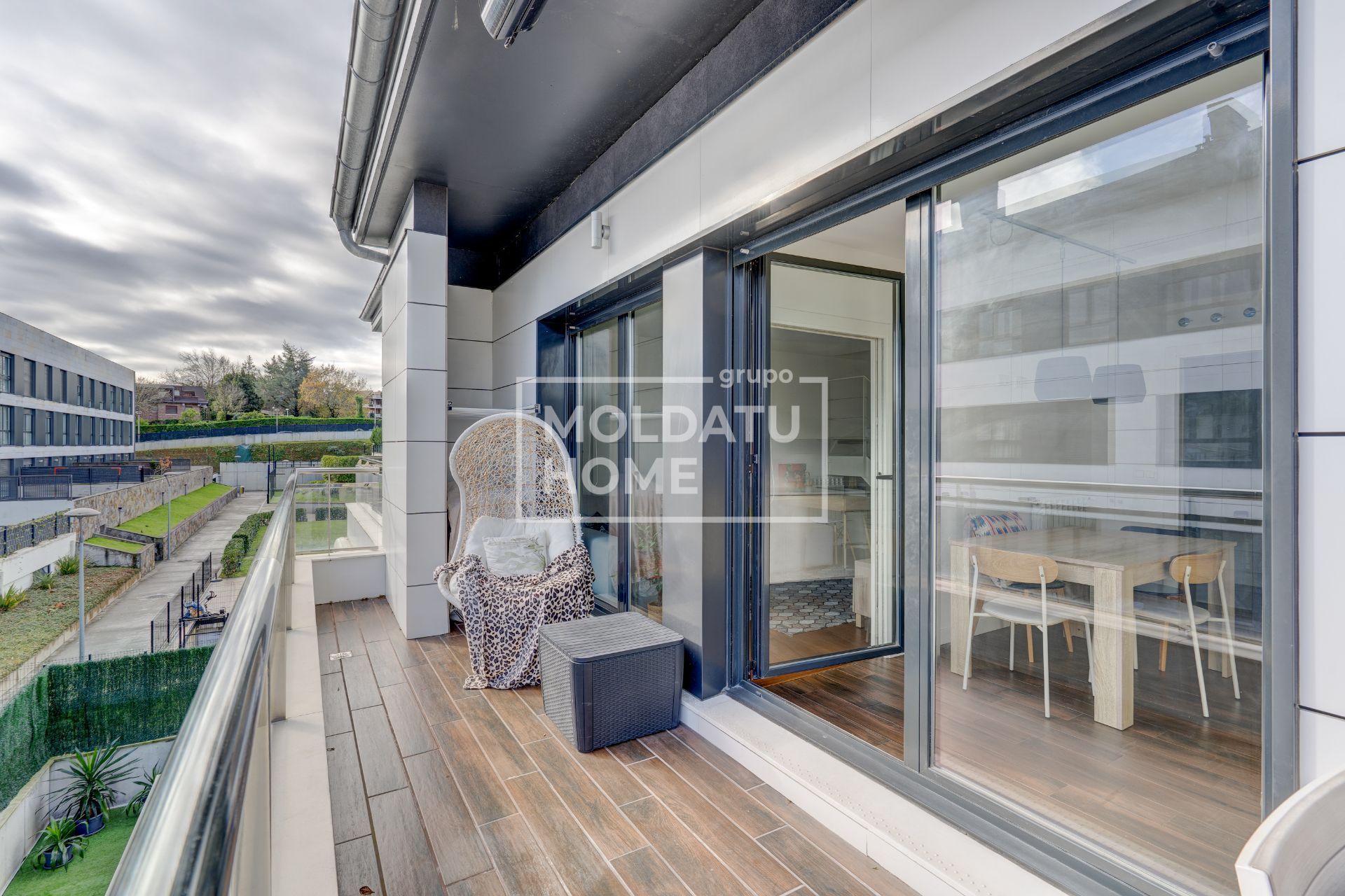 Terrassa de Dúplex de lloguer en Donostia - San Sebastián  amb Calefacció, Terrassa i Piscina comunitària