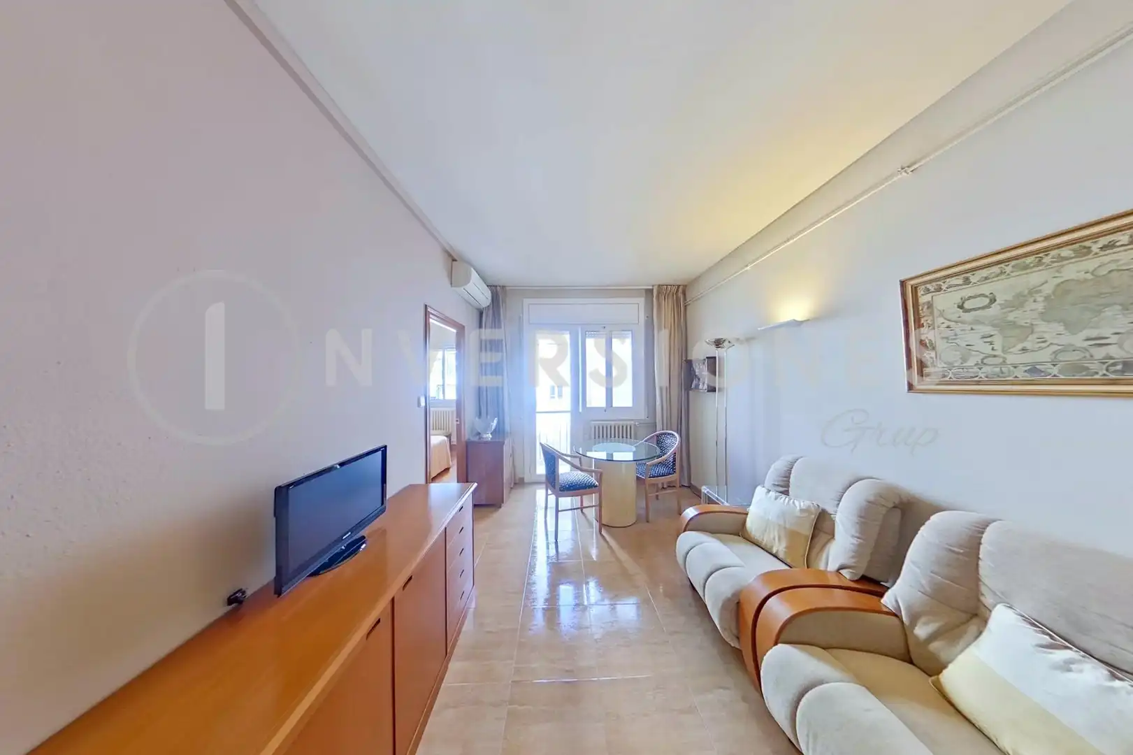 Sala de estar de Piso en venta en Barcelona con Aire acondicionado, Calefacción y Balcón