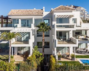 Exterior view of Duplex for sale in Benahavís  with Terrace, Swimming Pool and Furnished