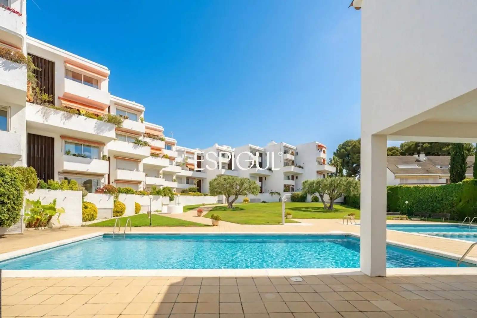 Swimming pool of Attic for sale in Sant Andreu de Llavaneres  with Heating, Terrace and Storage room