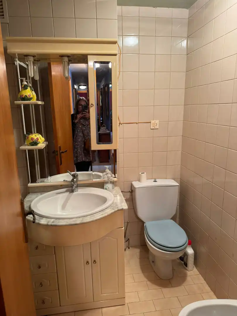 Bathroom of Flat for sale in Brea de Aragón  with Heating and Storage room