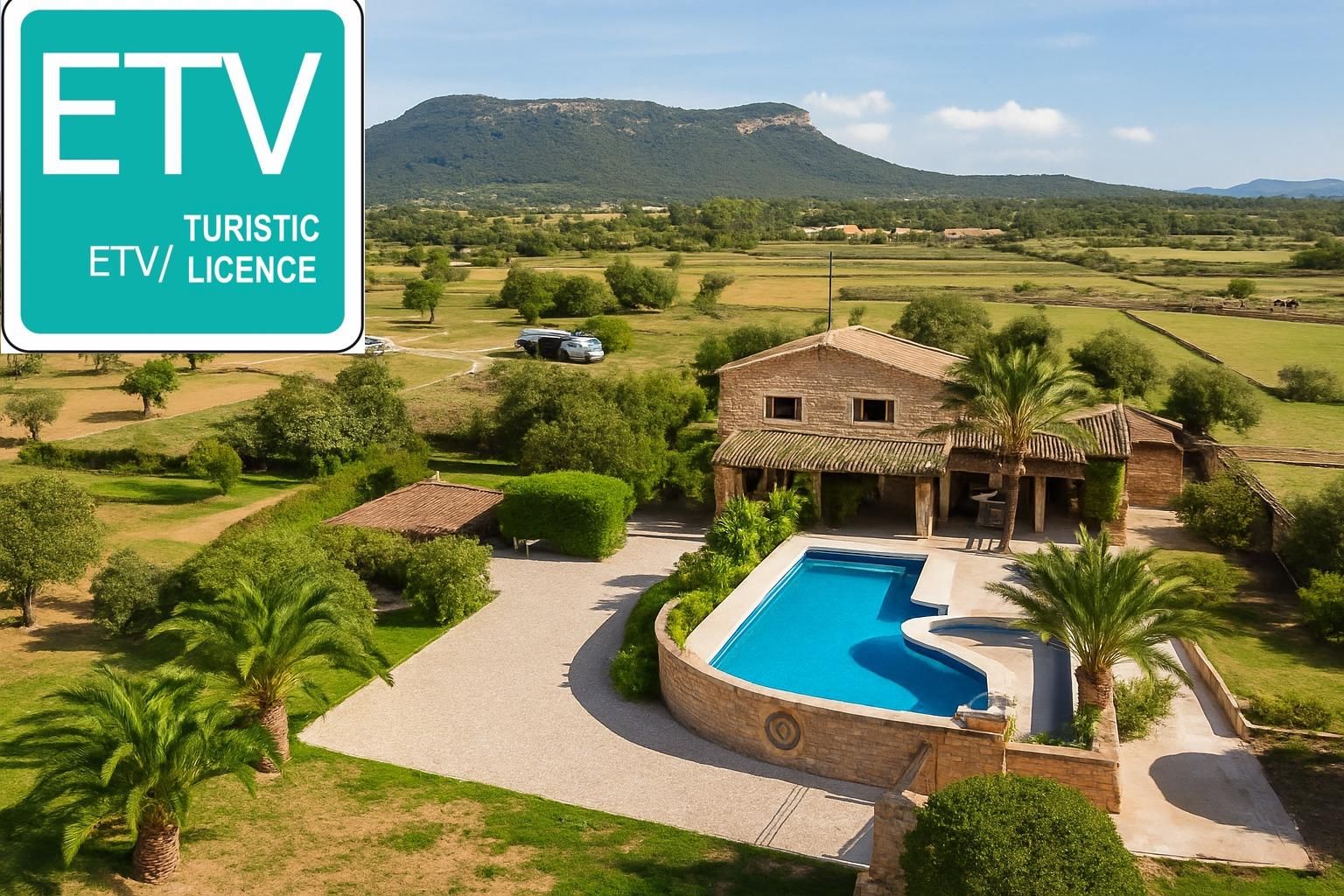 Exterior view of House or chalet to rent in Llucmajor  with Air Conditioner, Heating and Private garden