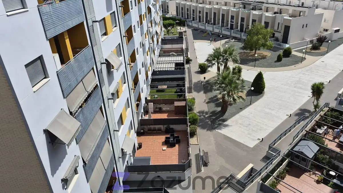 Exterior view of Flat for rent in Murcia  with Air Conditioner, Private garden and Swimming Pool
