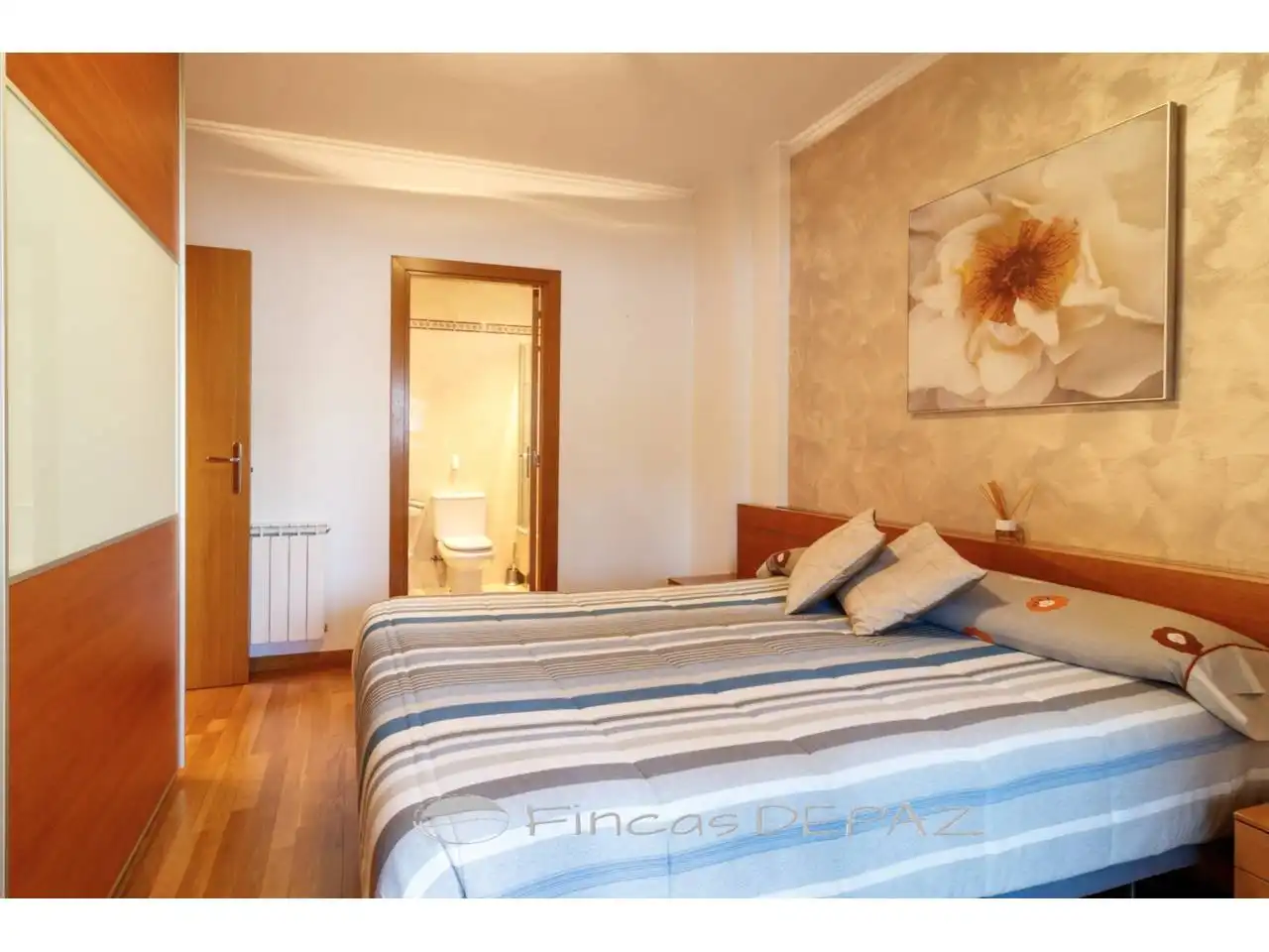 Bedroom of Flat for sale in Castelldefels  with Heating, Private garden and Parquet flooring