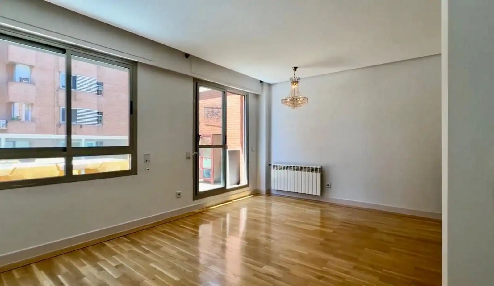 Sala d'estar de Àtic de lloguer en Retiro